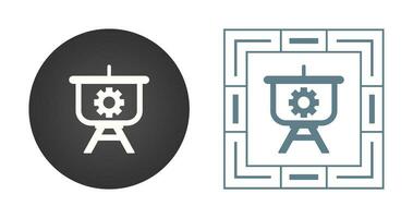 réglage de l'icône de vecteur de présentation