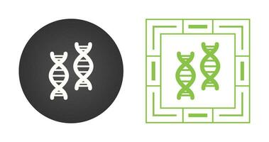 icône de vecteur d'adn
