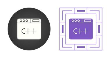 icône de vecteur de langage de programmation