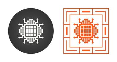 icône de vecteur de processeur