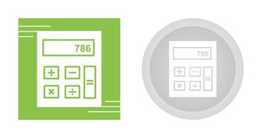 icône de vecteur de calculatrice