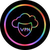virtuel privé réseau vecteur icône