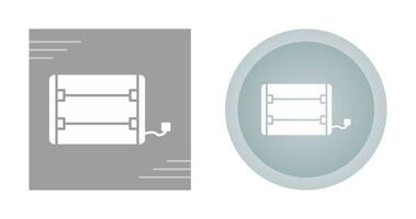 icône de vecteur de chauffage électrique