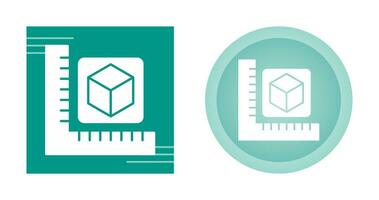 icône de vecteur de mesure
