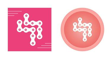 icône de vecteur de chaîne de cycle