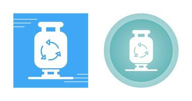icône de vecteur de bouteille de gaz
