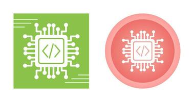 icône de vecteur de processeur