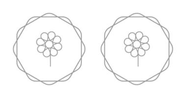 icône de vecteur de fleur