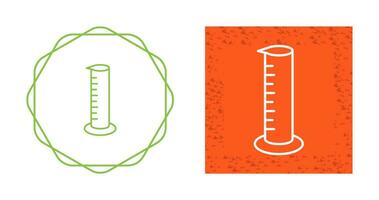 icône de vecteur de cylindres gradués