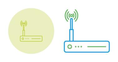 icône de vecteur de routeur