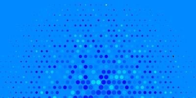 toile de fond de vecteur bleu foncé avec des points. illustration colorée avec des points dégradés dans un style nature. modèle pour les annonces commerciales.