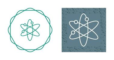 icône de vecteur de structure atomique