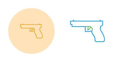 icône de vecteur d'arme