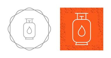 icône de vecteur de bouteille de gaz