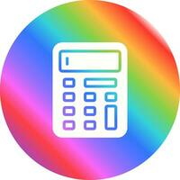 icône de vecteur de calculatrice