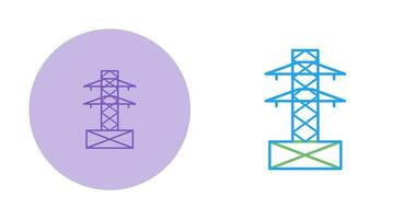icône de vecteur de tour électrique
