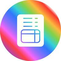fichier facture d'achat vecteur icône