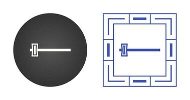 icône de vecteur de marteau de forgeron