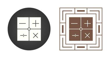 icône de vecteur de symboles mathématiques