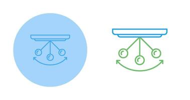 icône de vecteur de pendule