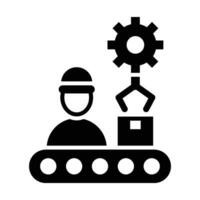 fabrication vecteur glyphe icône pour personnel et commercial utiliser.