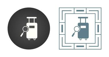 trouver l'icône de vecteur de bagages