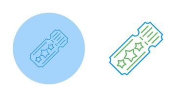 icône de vecteur de billet