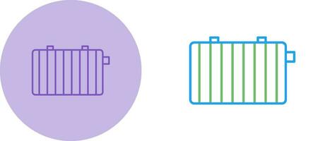 icône de vecteur de radiateur de chaleur