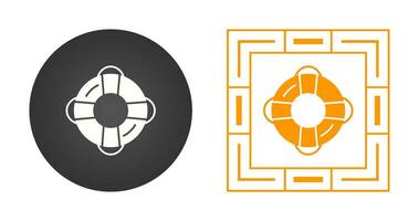 icône de vecteur de bouée de sauvetage