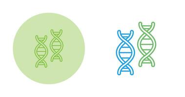 icône de vecteur d'adn
