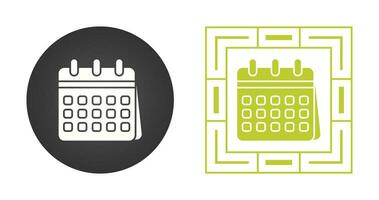 icône de vecteur de calendrier