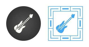 icône de vecteur de guitare électrique