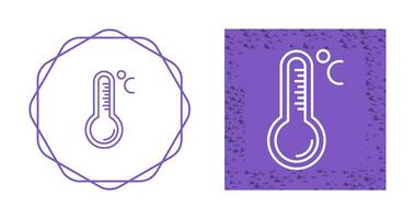 icône de vecteur de thermomètre