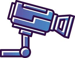 conception d'icône de vecteur de caméra de sécurité