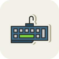 conception d'icône de vecteur de clavier