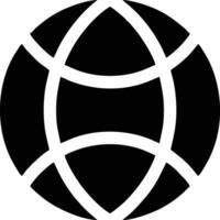globe planète Terre icône symbole vecteur image