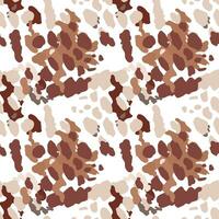 Créatif abstrait léopard peau sans couture modèle. texturé camouflage Contexte. branché animal fourrure fond d'écran. vecteur