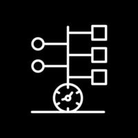 conception d'icône de vecteur de chronologie