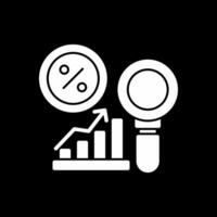 conception d'icône de vecteur d'analyse