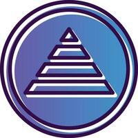 piramid vecteur icône conception