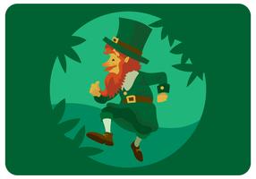 st.patrick marche vector design de personnage