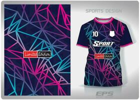 vecteur des sports chemise Contexte image.web de arc en ciel couleurs modèle conception, illustration, textile Contexte pour des sports T-shirt, Football Jersey chemise