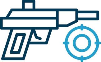 laser pistolet vecteur icône conception