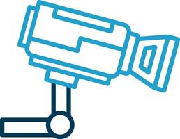 conception d'icône de vecteur de caméra de sécurité