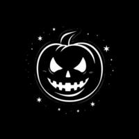 Halloween - minimaliste et plat logo - vecteur illustration