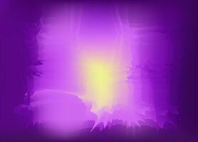 abstrait flou gradiant engrener Contexte dans jaune, violet, violet brillant couleurs. vecteur
