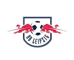 leipzig club logo symbole Football Bundesliga Allemagne abstrait conception vecteur illustration