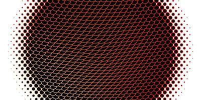 texture de vecteur rouge et jaune foncé avec des cercles.