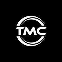 tmc logo conception, inspiration pour une unique identité. moderne élégance et Créatif conception. filigrane votre Succès avec le frappant cette logo. vecteur