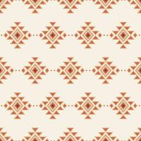 ethnique aztèque sans couture modèle. tribal navajo motif.géométrique ornement. vecteur illustration dans boho style. couverture textile impression texture.